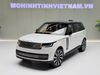 XE MÔ HÌNH RANGE ROVER AUTOBIGRAPHY WHITE,TỶ LỆ 1/18 LCD