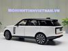 XE MÔ HÌNH RANGE ROVER AUTOBIGRAPHY WHITE,TỶ LỆ 1/18 LCD
