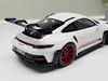 XE MÔ HÌNH PORSCHE 911 GT3 RS  2022 WHITE / PYRO RED,TỶ LỆ 1/18 NOREV