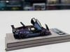 XE MÔ HÌNH LAMBORGHINI COUNTACH LBW PUPRLE,TỶ LỆ 1/64 TOPART