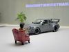 XE MÔ HÌNH PORSCHE RWB + FIGURE AKIRA NAKAI,TỶ LỆ 1/18 SOLIDO