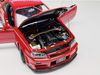 XE MÔ HÌNH NISSAN SKYLINE GT-R R34 CUSTOMIZEDRED,TỶ LỆ 1/18 MOTORHELIX