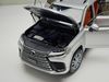 XE MÔ HÌNH LEXUS LX600 SILVER,TỶ LỆ 1/18 LCD