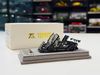 XE MÔ HÌNH LAMBORGHINI COUNTACH LBW BLACK,TỶ LỆ 1/64 TOPART