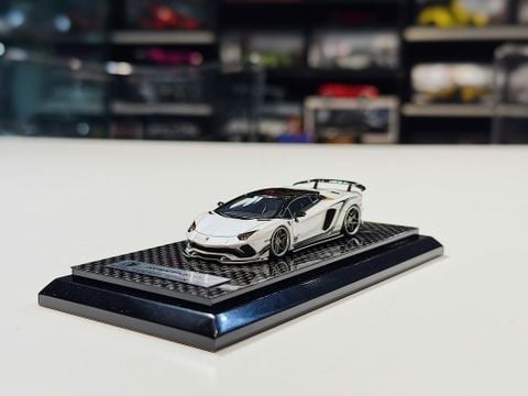  XE MÔ HÌNH LAMBORGHINI AVENTADOR S ROWEN,TỶ LỆ 1/64 YM MODEL 