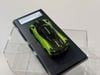 XE MÔ HÌNH PAGANI HUAYRA BC GREEN,TỶ LỆ 1/64 LCD