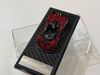 XE MÔ HÌNH PAGANI ZONDA BARCHETTA CARBON RED,TỶ LỆ 1/64 LCD