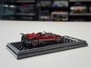 XE MÔ HÌNH PAGANI ZONDA BARCHETTA CARBON RED,TỶ LỆ 1/64 LCD