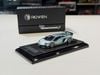 XE MÔ HÌNH LAMBORGHINI AVENTADOR S ROWEN ICE BLUE,TỶ LỆ 1/64 YM MODEL