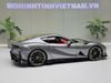 XE MÔ HÌNH FERRARI 812  COMPETIZIONE GREY,TỶ LỆ 1/18 BBURAGO
