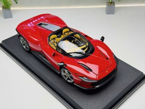  XE MÔ HÌNH FERRARI DAYTONA SP3 LUXURY BOX,TỶ LỆ 1/18 BBURAGO 
