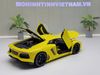 XE MÔ HÌNH LAMBORHINI AVENTADOR LP700-4 YELLOW,TỶ LỆ 1/18 FX