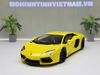 XE MÔ HÌNH LAMBORHINI AVENTADOR LP700-4 YELLOW,TỶ LỆ 1/18 FX