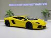 XE MÔ HÌNH LAMBORHINI AVENTADOR LP700-4 YELLOW,TỶ LỆ 1/18 FX