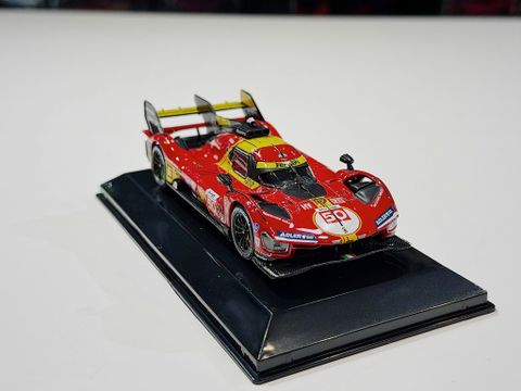  XE MÔ HÌNH F1 FERRARI 499P LE MANS 24H,TỶ LỆ 1/43 BBURAGO 