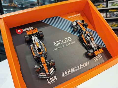  XE MÔ HÌNH MLC60 2023 BRITISH GRAND PRIX,TỶ LỆ 1/43 BBURAGO 