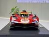 XE MÔ HÌNH FERRARI 499P LE MANS HYPER 2024 CHAMPION #50 DELUXE,TỶ LỆ 1/18 BBURAGO