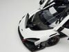 XE MÔ HÌNH MC LAREN SENNA GTR PEARL WHITE,TỶ LỆ 1/18 LCD