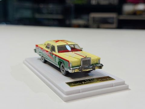  XE MÔ HÌNH 1979 LINCOLN CONTINENTAL TWON CAR,TỶ LỆ 1/64 TURNING CRUSH 