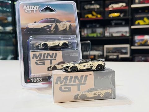  XE MÔ HÌNH MC LAREN 720S LB WORKS THE BORING CONCEPT,TỶ LỆ 1/64 MINIGT 