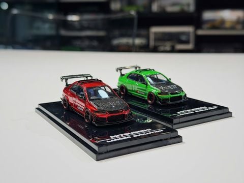  XE MÔ HÌNH MITSUBISHI LANCER EVOLUTION IX,TỶ LỆ 1/64 IHCM 