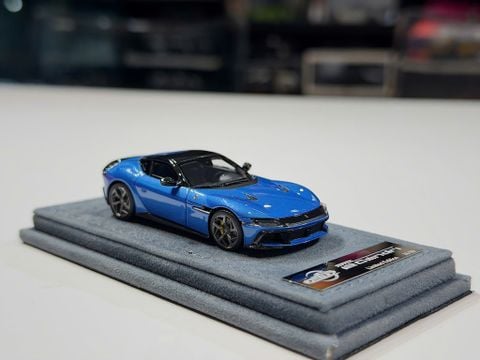  XE MÔ HÌNH FERRARI 12 CILINDRI BLUE,TỶ LỆ 1/64 ZD MODEL 