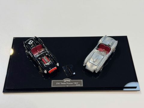  XE MÔ HÌNH FERRARI 250 TESTA ROSSA,TỶ LỆ 1/64 GFCC 