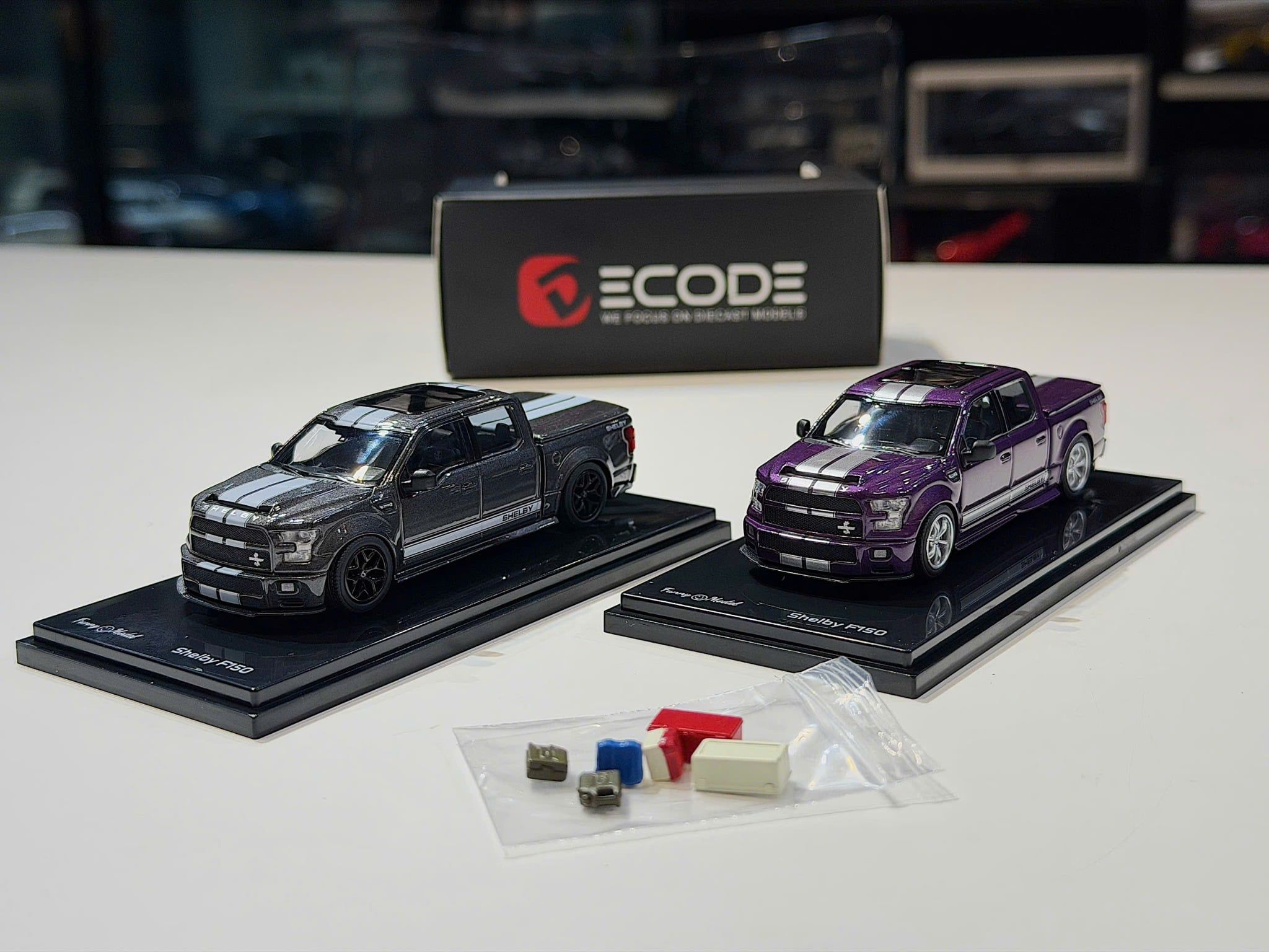 XE MÔ HÌNH FORD SHELBY F150,TỶ LỆ 1/64 FUNNY MODEL