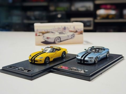  XE MÔ HÌNH DODGE VIPER ROADSTER,TỶ LỆ 1/64 GFCC 