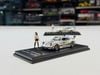 XE MÔ HÌNH PORSCHE RWB 993 - 964,TỶ LỆ 1/64 MY MODELCOLLECT