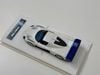XE MÔ HÌNH MASERATI MC12 WHITE,TỶ LỆ 1/64 YM MODEL