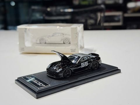  XE MÔ HÌNH FERRARI 599XX EVO BLACK,TỶ LỆ 1/64 RIHNO 