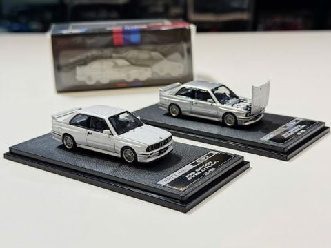  XE MÔ HÌNH BMW E30 SPORT EVOLUTION,TỶ LỆ 1/64 MORTAL 