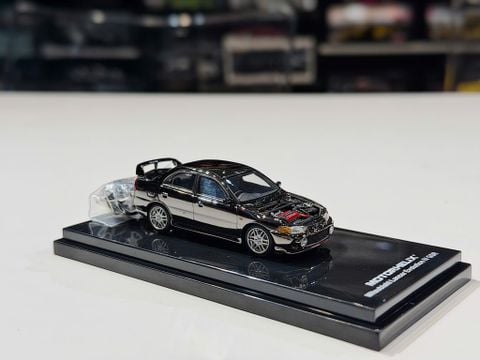  XE MÔ HÌNH MITSUBISHI LANCER EVOLUTION IV GSR,TỶ LỆ 1/64 MOTORHELIX 