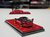 XE MÔ HÌNH PORSCHE RWB 993 - 964 SUPREME RED CHROME,TỶ LỆ 1/64 FLAME