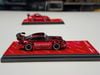 XE MÔ HÌNH PORSCHE RWB 993 - 964 SUPREME RED CHROME,TỶ LỆ 1/64 FLAME