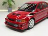 XE MÔ HÌNH MITSUBISHI LANCER EVOLUTION VI GSR WHITE SCOTIA,TỶ LỆ 1/18 MOTORHELIX