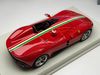 XE MÔ HÌNH FERRARI MONZA SP1 ROSSO CORSA ITALIA STRIPE,TỶ LỆ 1/18 HERMES COLLECTION