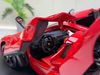 XE MÔ HÌNH FERRARI LAFERRARI RED,TỶ LỆ 1/18 BBURAGO