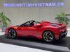 XE MÔ HÌNH FERRARI SF90 SPYDER ROSSO CORSA,TỶ LỆ 1/18 BBURAGO