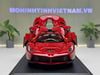 XE MÔ HÌNH FERRARI LAFERRARI RED,TỶ LỆ 1/18 BBURAGO
