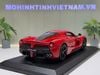 XE MÔ HÌNH FERRARI LAFERRARI RED,TỶ LỆ 1/18 BBURAGO