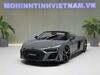 XE MÔ HÌNH AUDI R8 SPYDER GREY,TỶ LỆ 1/18 KENGFAI