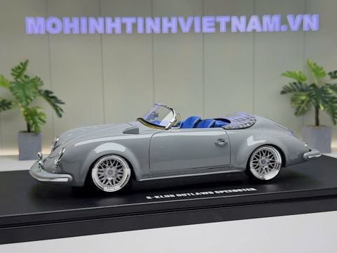  XE MÔ HÌNH VOLKSWAGEN S-KLUB OUTLOW SPEEDSTER NARDO GREY 2019,TỶ LỆ 1/18 GTSPIRIT 