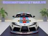 XE MÔ HÌNH TOYOTA SUPRA LIBERTY WALK MARTINI,TỶ LỆ 1/18 IGNITION