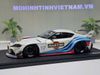 XE MÔ HÌNH TOYOTA SUPRA LIBERTY WALK MARTINI,TỶ LỆ 1/18 IGNITION
