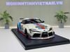 XE MÔ HÌNH TOYOTA SUPRA LIBERTY WALK MARTINI,TỶ LỆ 1/18 IGNITION