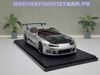 XE MÔ HÌNH TOYOTA SUPRA A80 TOP SECRET GT300 SILVER,TỶ LỆ 1/18 IGNITION