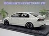 XE MÔ HÌNH HONDA CIVIC TYPE R FD2 WHITE,TỶ LỆ 1/18 IGNITION