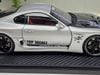 XE MÔ HÌNH TOYOTA SUPRA A80 TOP SECRET GT300 SILVER,TỶ LỆ 1/18 IGNITION